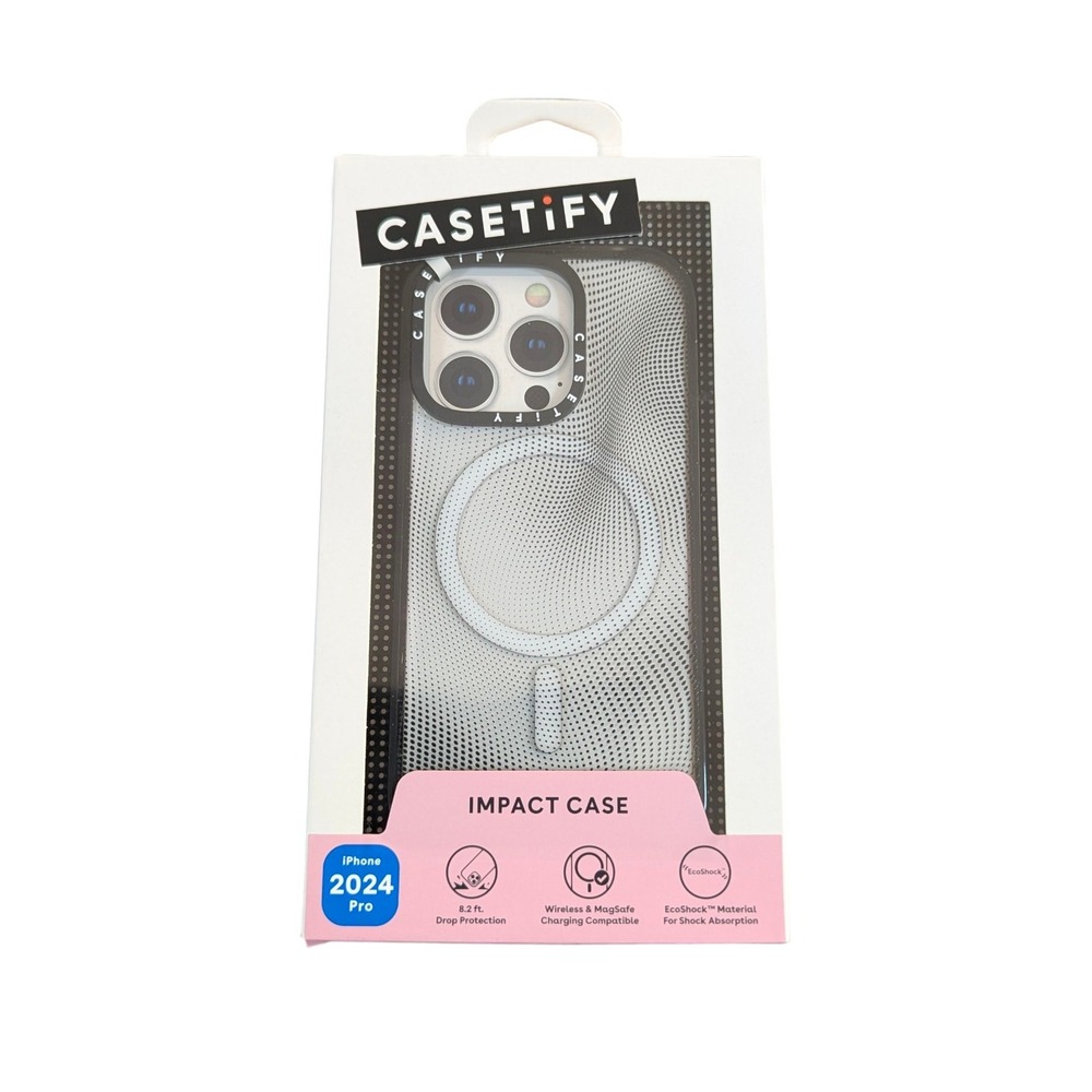 Oo6O CASETiFY Impact Case w/ Magsafe for iPhone 16 Pro 6.3" - Halftone